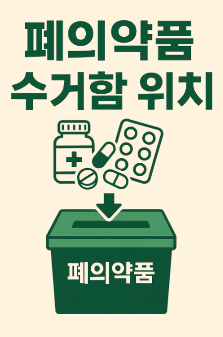 폐의약품 수거함 위치