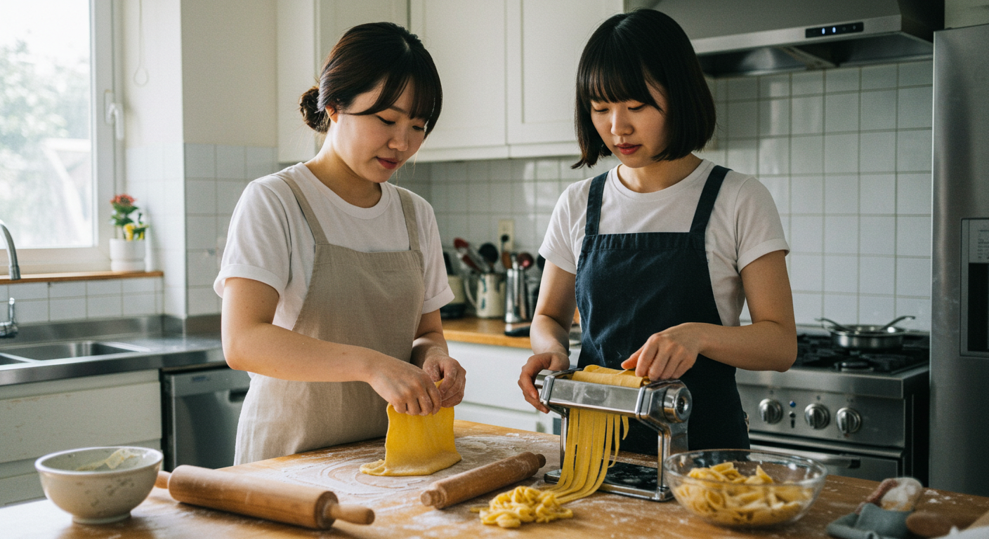 비건치즈로완성한파스타