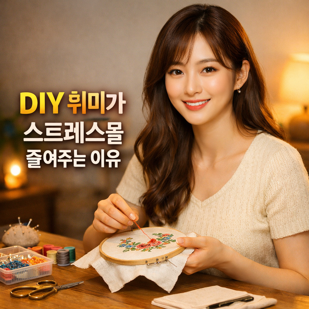 DIY 취미로 스트레스 줄이고 일상 리듬 되찾는 방법