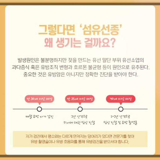 유방 섬유선종 절제과정, 관리법 및 필요성, 중요성