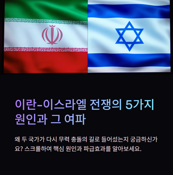 이란-이스라엘-전쟁