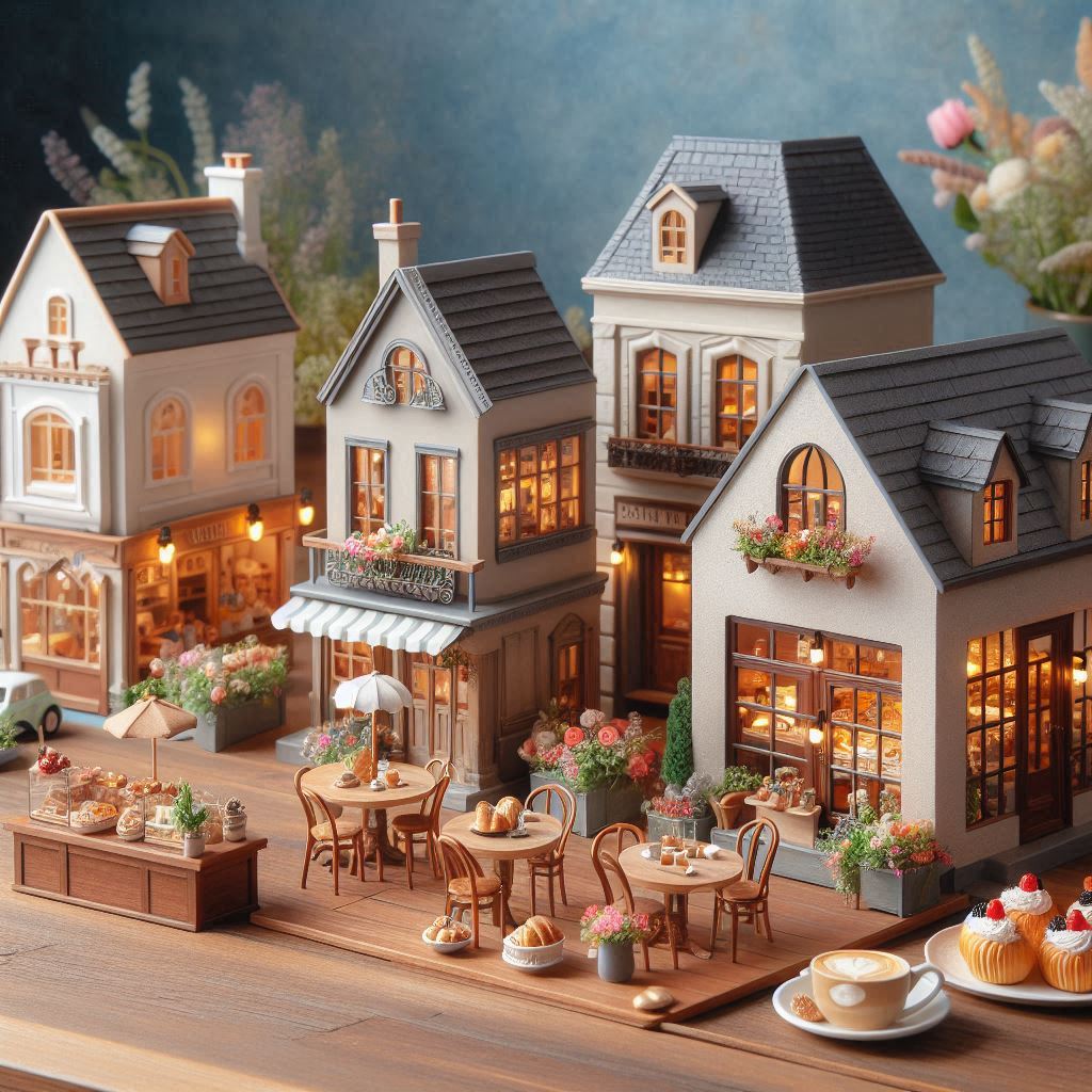 미니어처 세상 만들기: 디테일을 극대화하는 비법