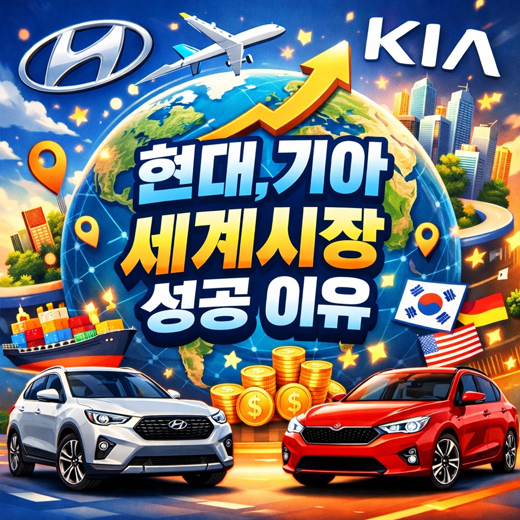 현대&middot;기아가 세계 시장에서 성공한 이유