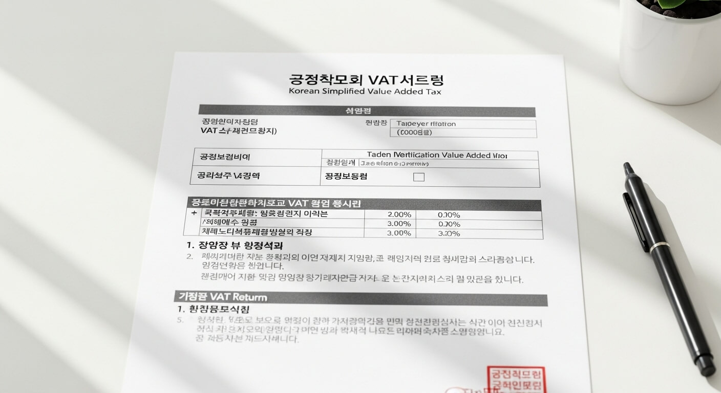 간이과세자 부가세 신고