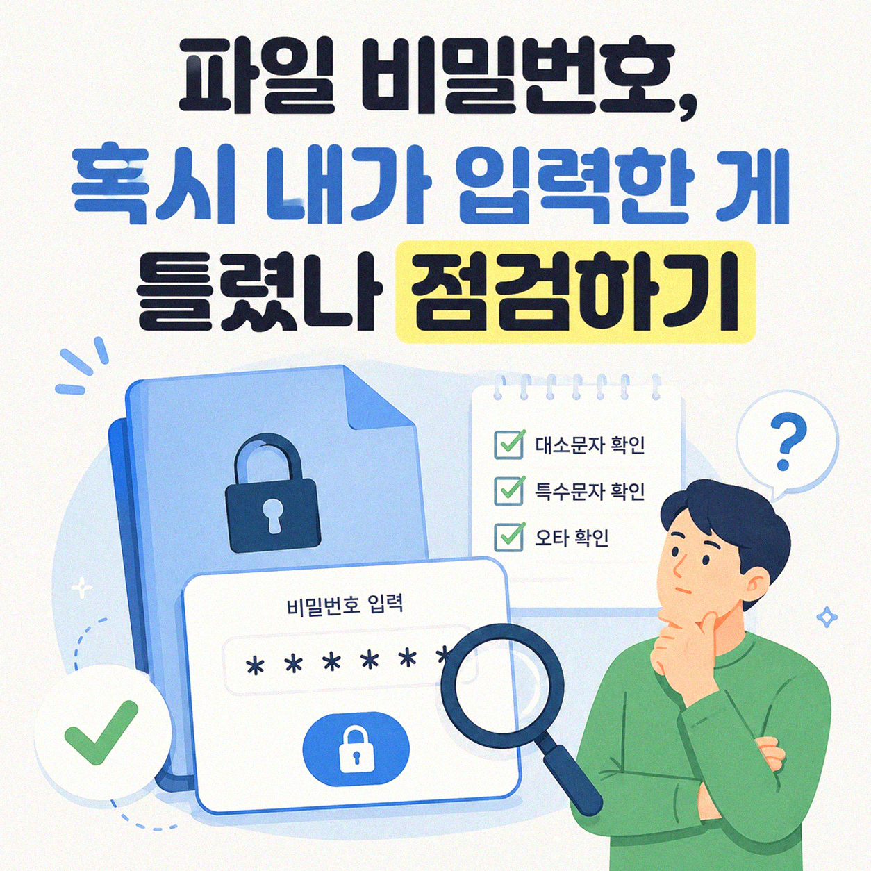 PDF 암호 걸린 파일 열기 전 뭘 확인해야 할까