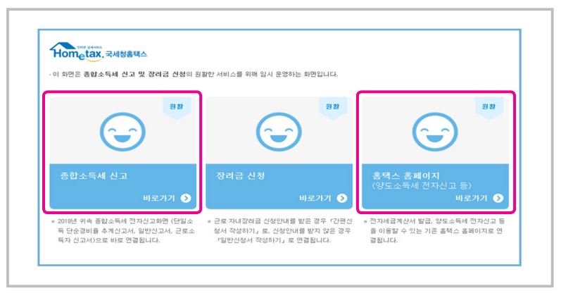 종합소득세 모두채움 신고절차(홈택스)