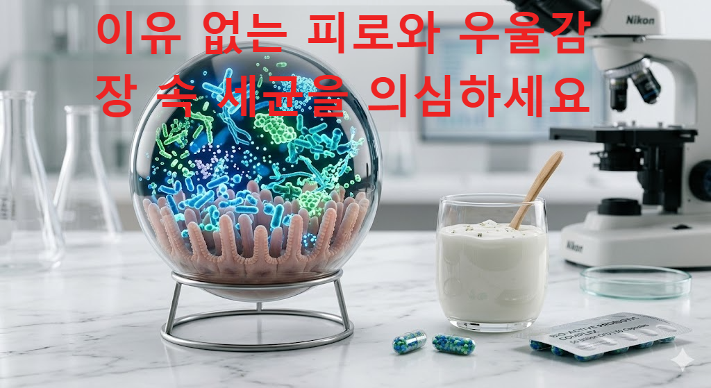 장내 미생물 생태계 개선을 돕는 유산균과 포스트바이오틱스 이미지