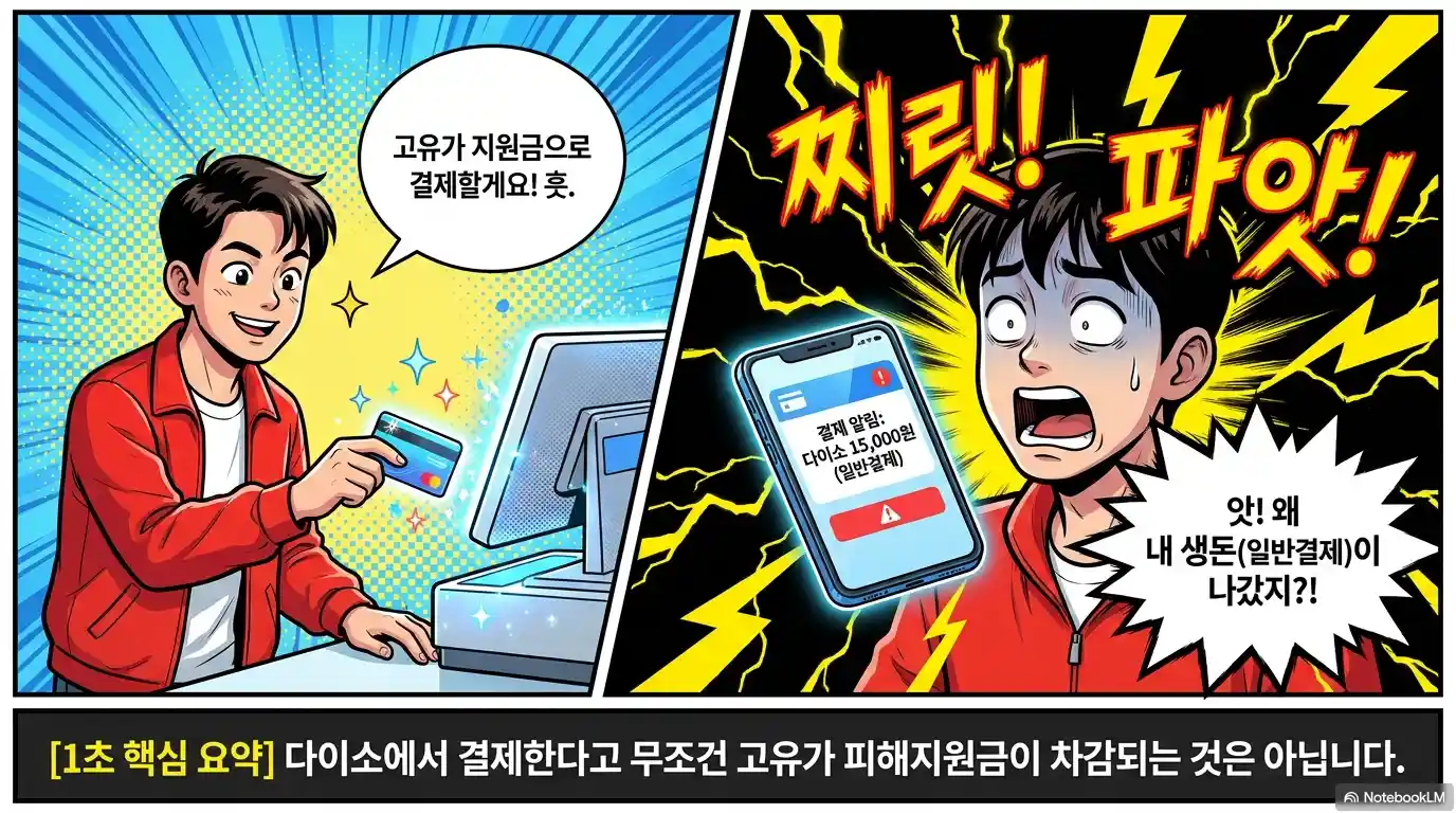 고유가 피해지원금 다이소 사용 가능 매장 확인하기