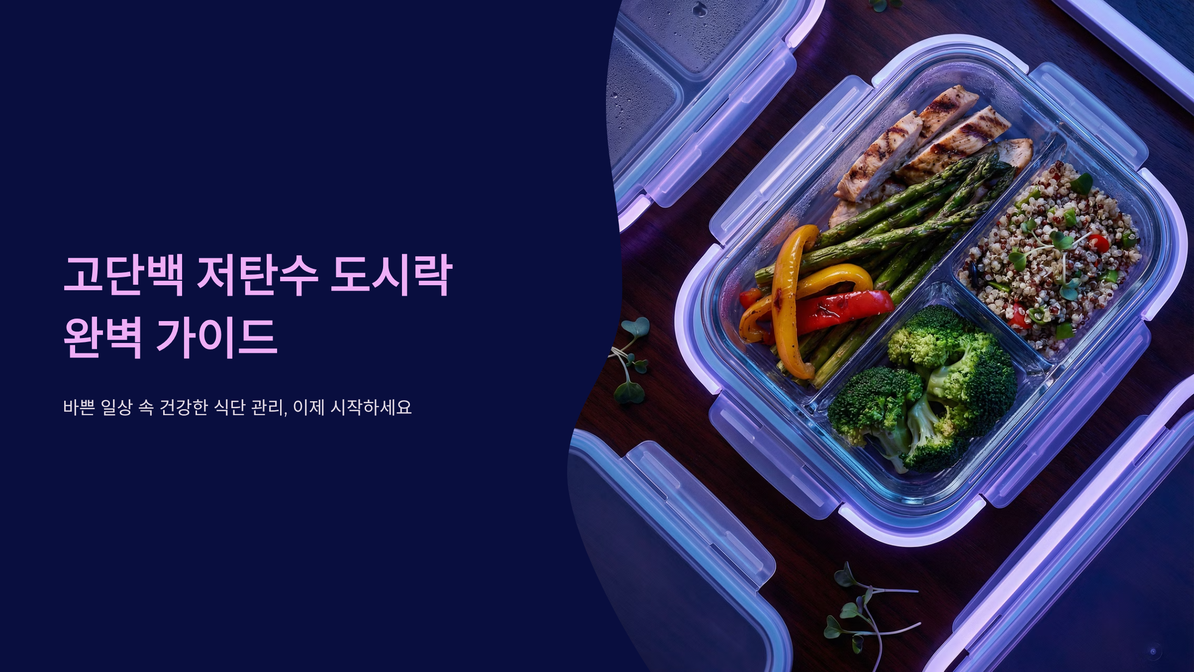 탄수화물 죄책감 없는 고단백 도시락 7가지
