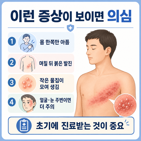 대상포진 초기증상