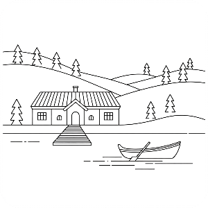 숲나들e 예약 방법(자연이미지)