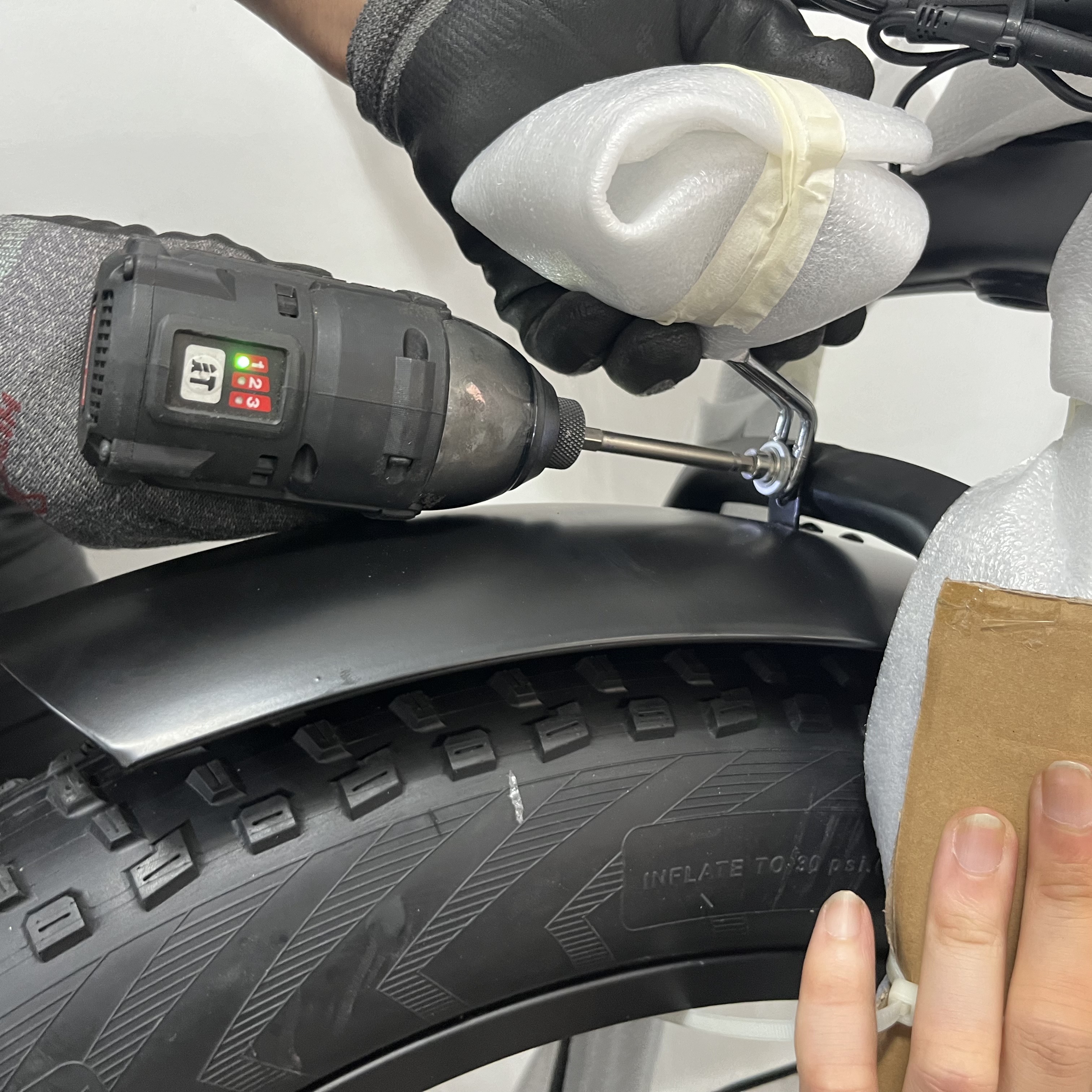 수원 전기자전거 판매점: AU테크 스카닉 F100 팻바이크 조립-모빌리티솔루션 수원 전동자전거 매장