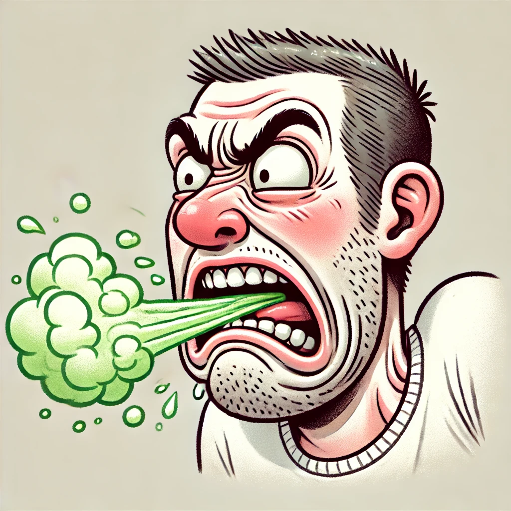 말할 때 나는 입냄새