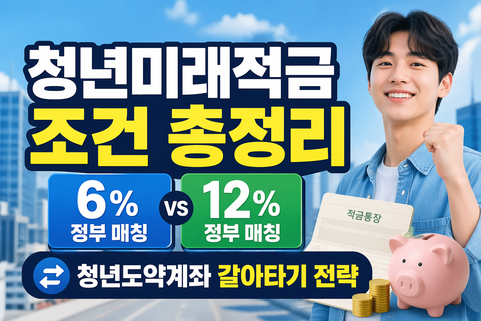청년미래적금 조건 총정리