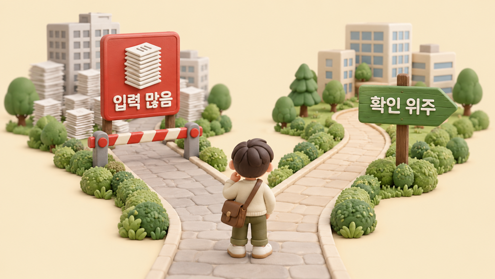 상황별 선택 갈림길