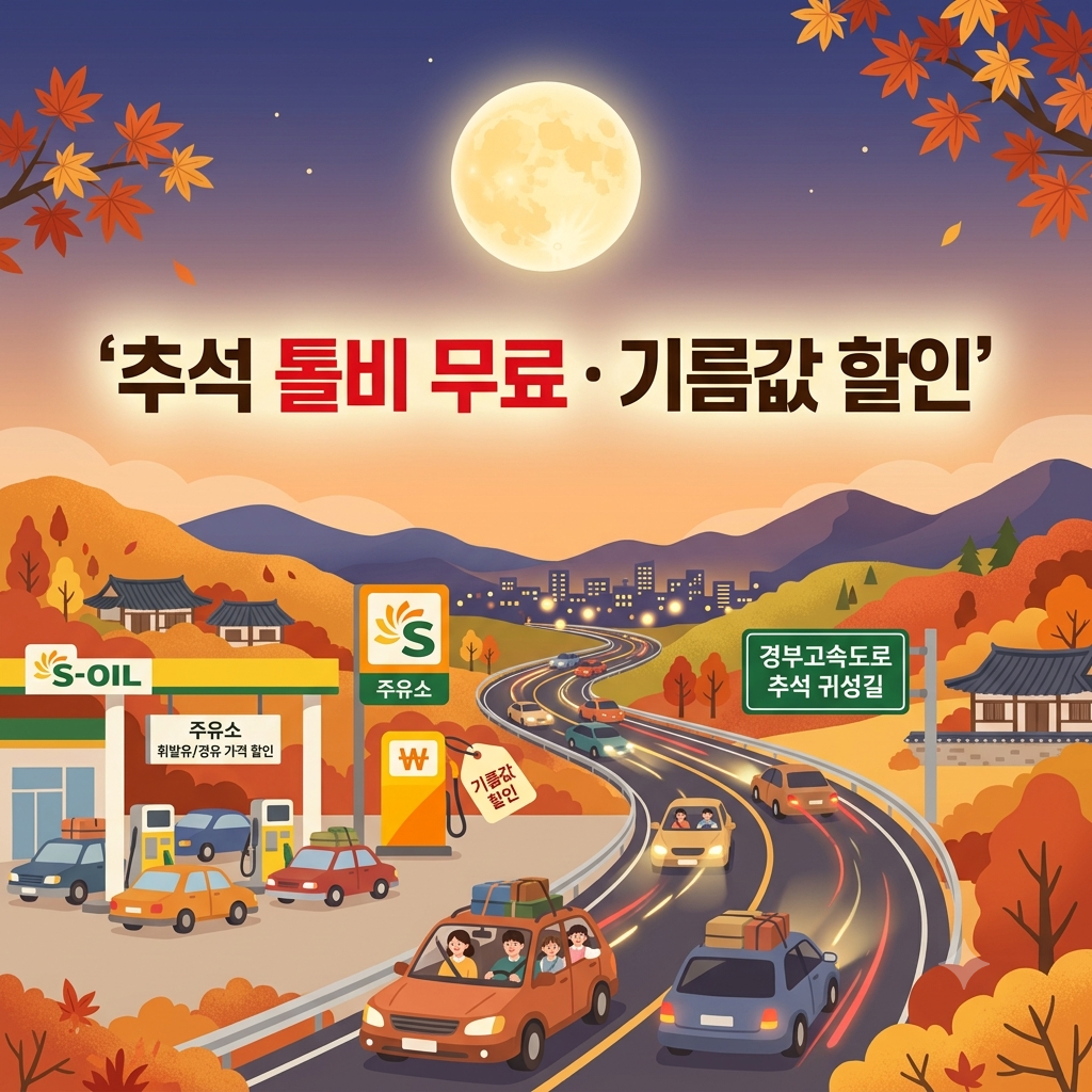 추석톨비무류 기름값 할인 혜택 썸네일