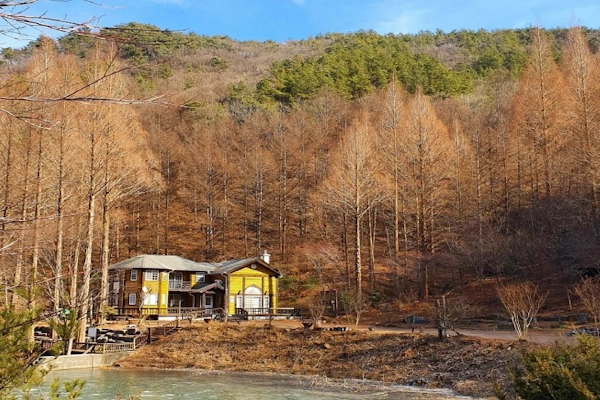 재벌X형사 촬영지 논산온빛 자영휴양림