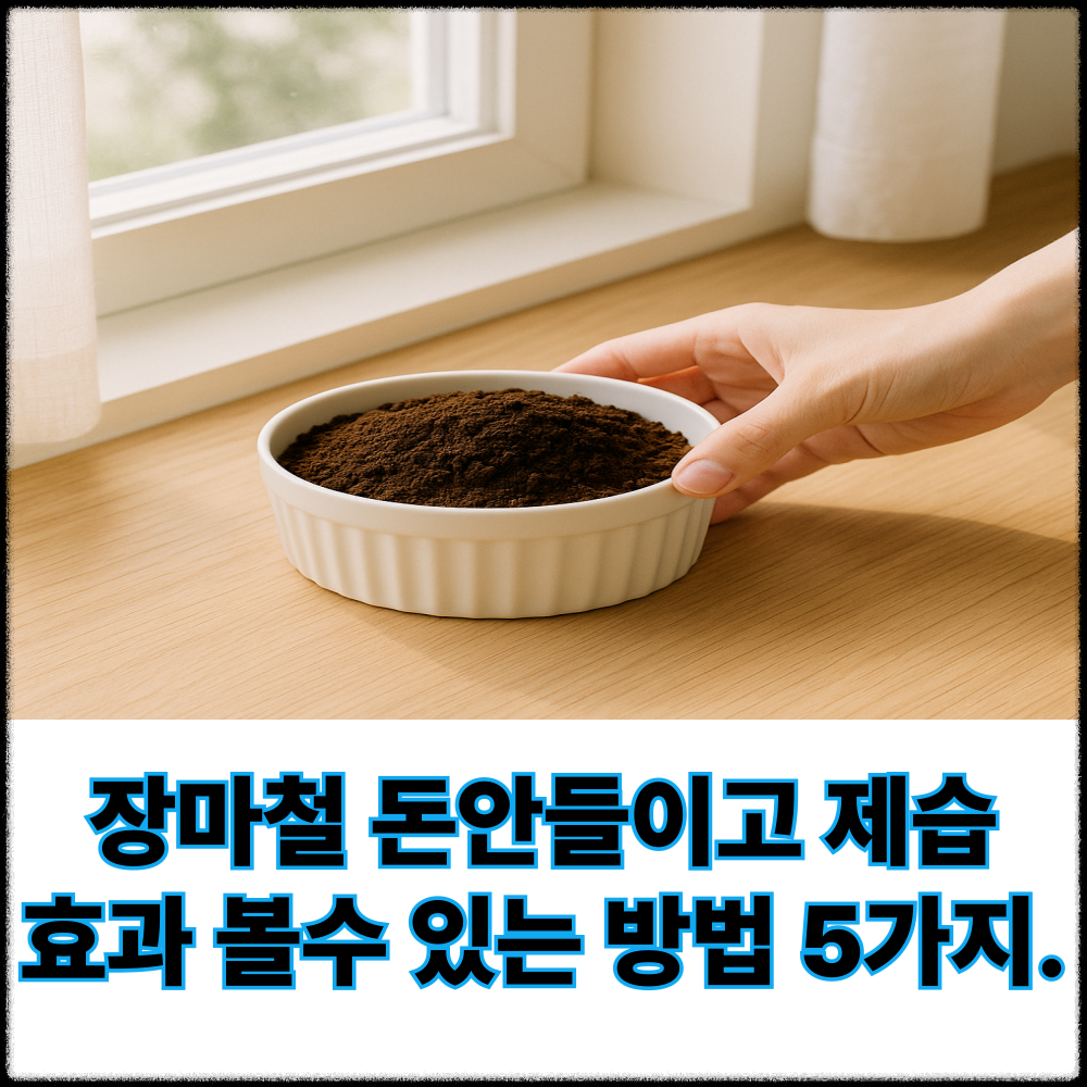 장마철 돈안들이고 제습효과 볼수 있는 방법 5가지11