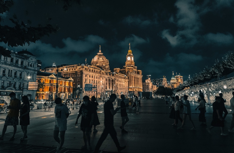 상하이 와이탄거리