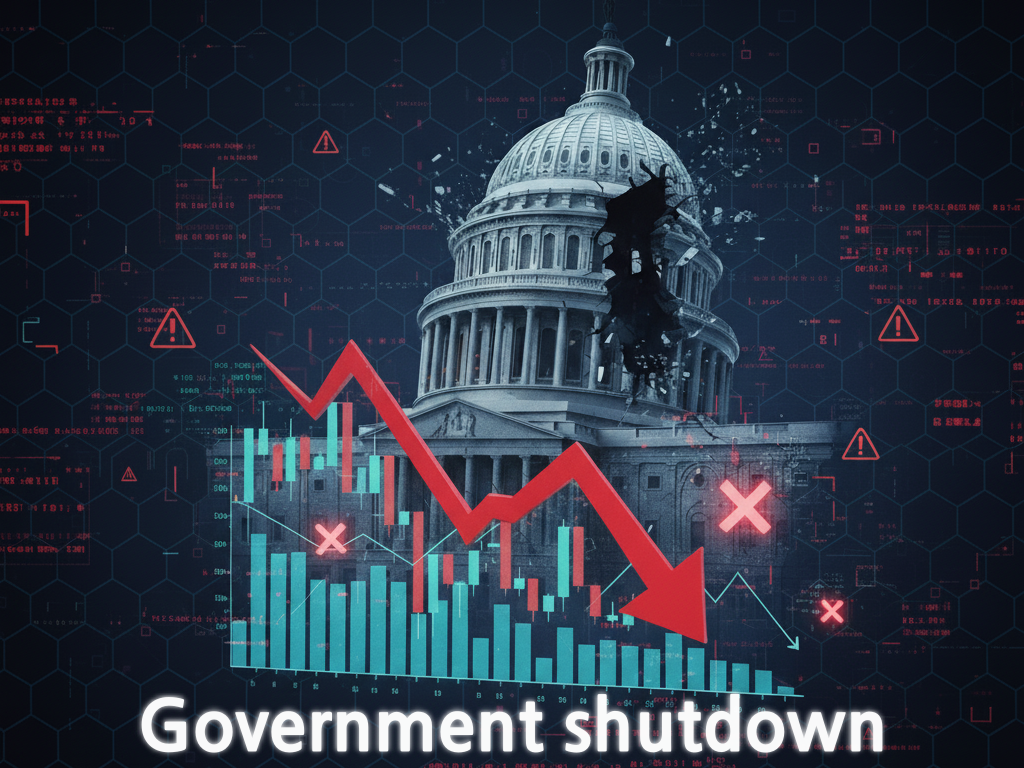 미국 셧다운 관련 이미지