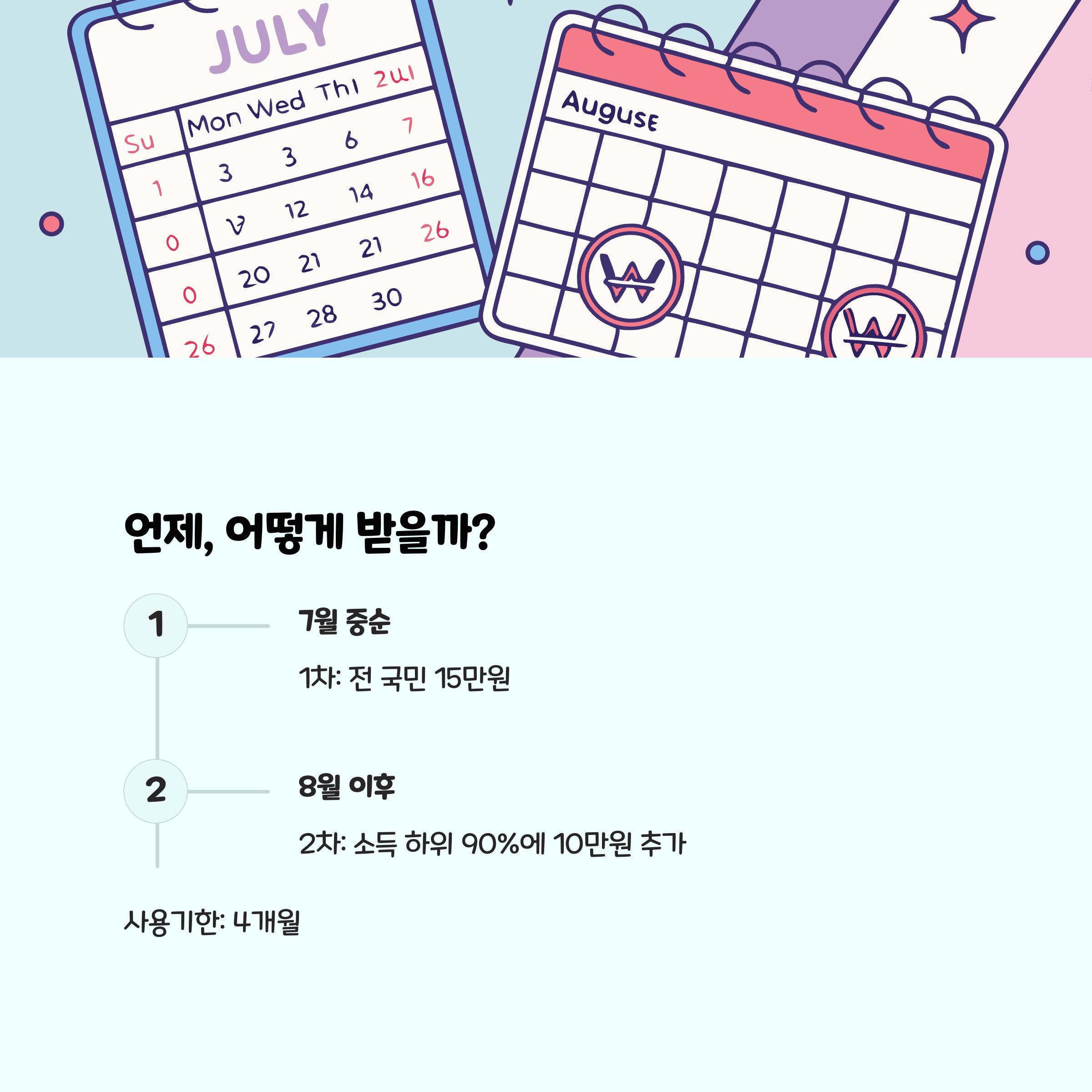 언제, 어떻게 받을 수 있을까?