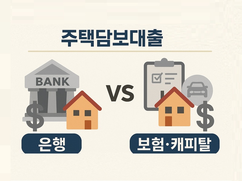 은행 vs 보험·캐피탈 리얼 비교분석