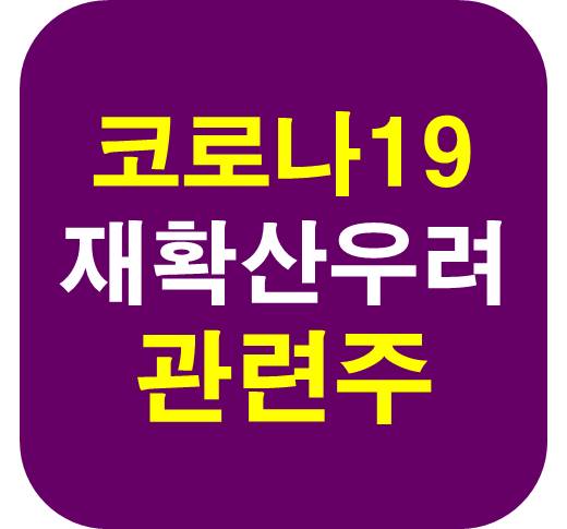 코로나19 재확산 관련주