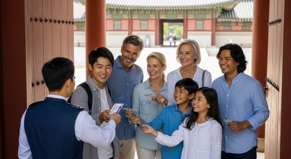 단양여행&amp;#44; 투어패스로 입장하는 장면