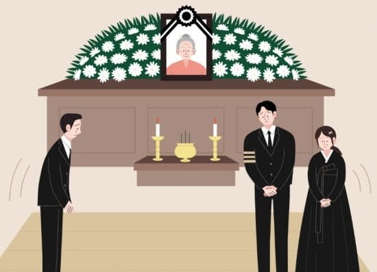 장례식장 절하는 방법 (남자, 여자)