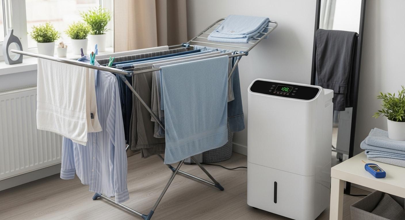 빨래 건조 원룸 제습기 문제 해결