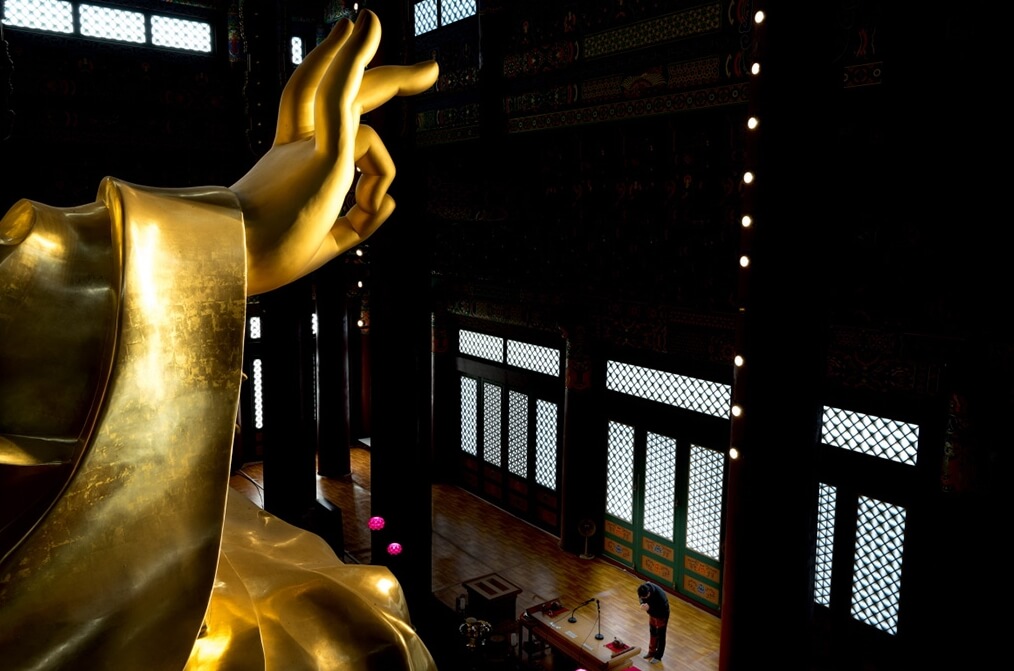 분당 대광사 : 분당 도심 속의 극락정토 동양 최대 규모의 미륵보전과 국내 최고 높이의 미륵불 좌상