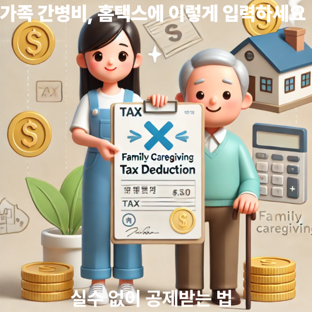 가족돌봄비용 절세 사진