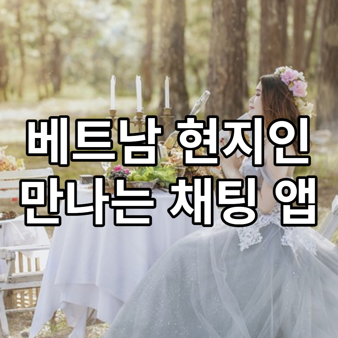 베트남 현지인 친구만드는 어플 리스트