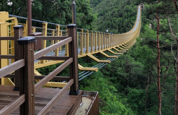거창 수승대 출렁다리