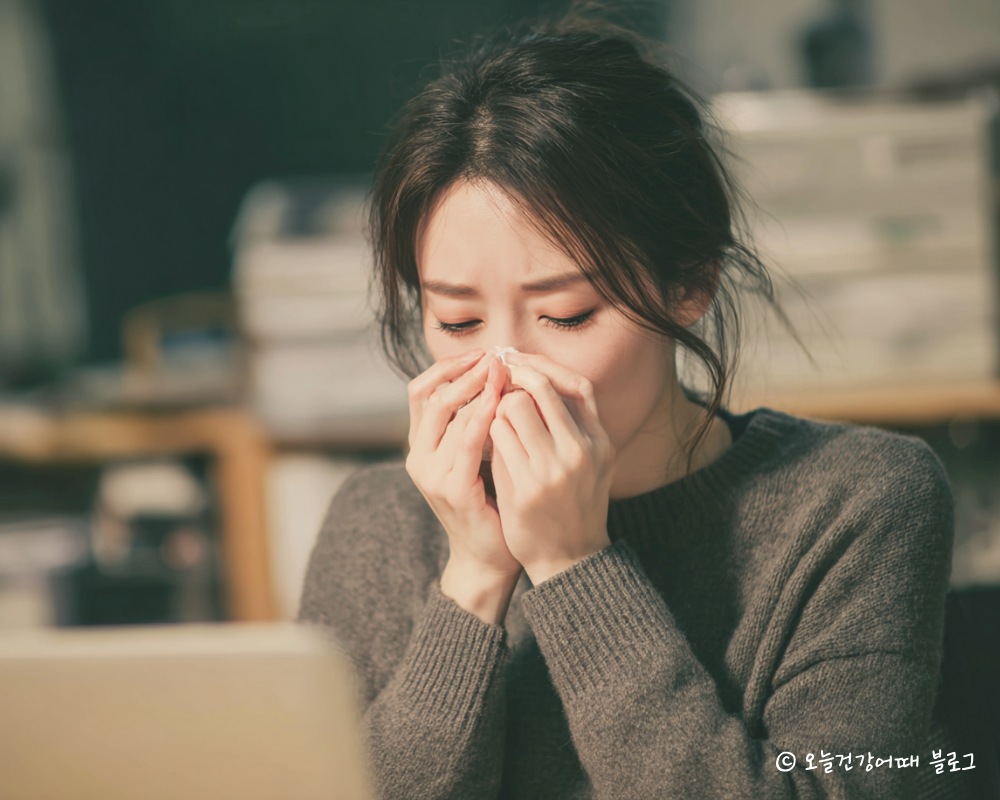 점막건조 겨울감기 건조한실내 호흡기건강