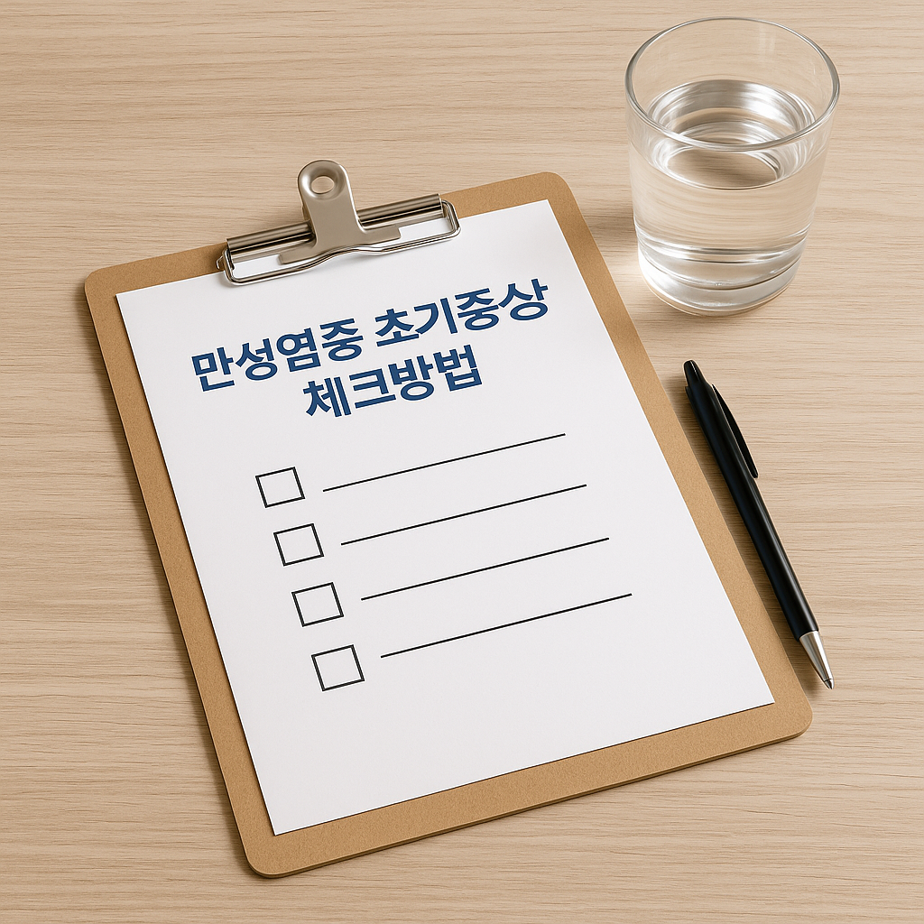만성염증 초기증상 체크방법, 내 몸이 보내는 작은 신호를 놓치지 마세요