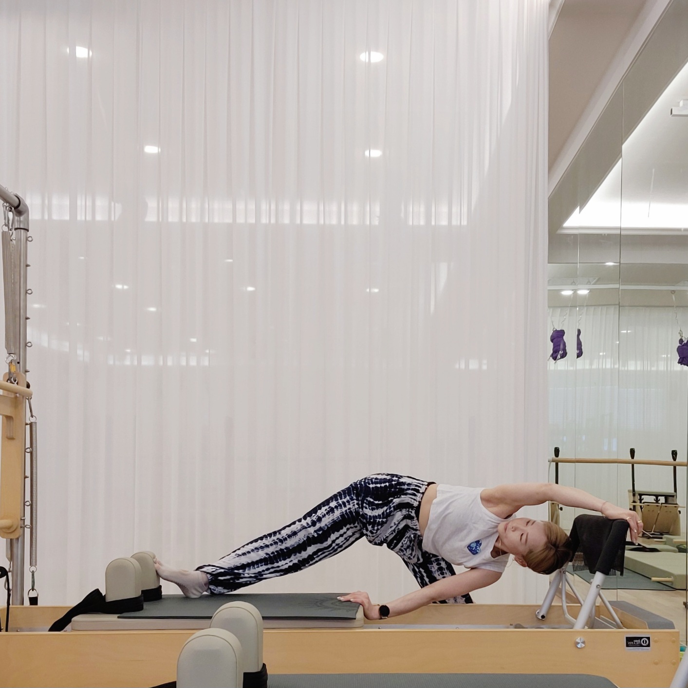 리포머필라테스 동작