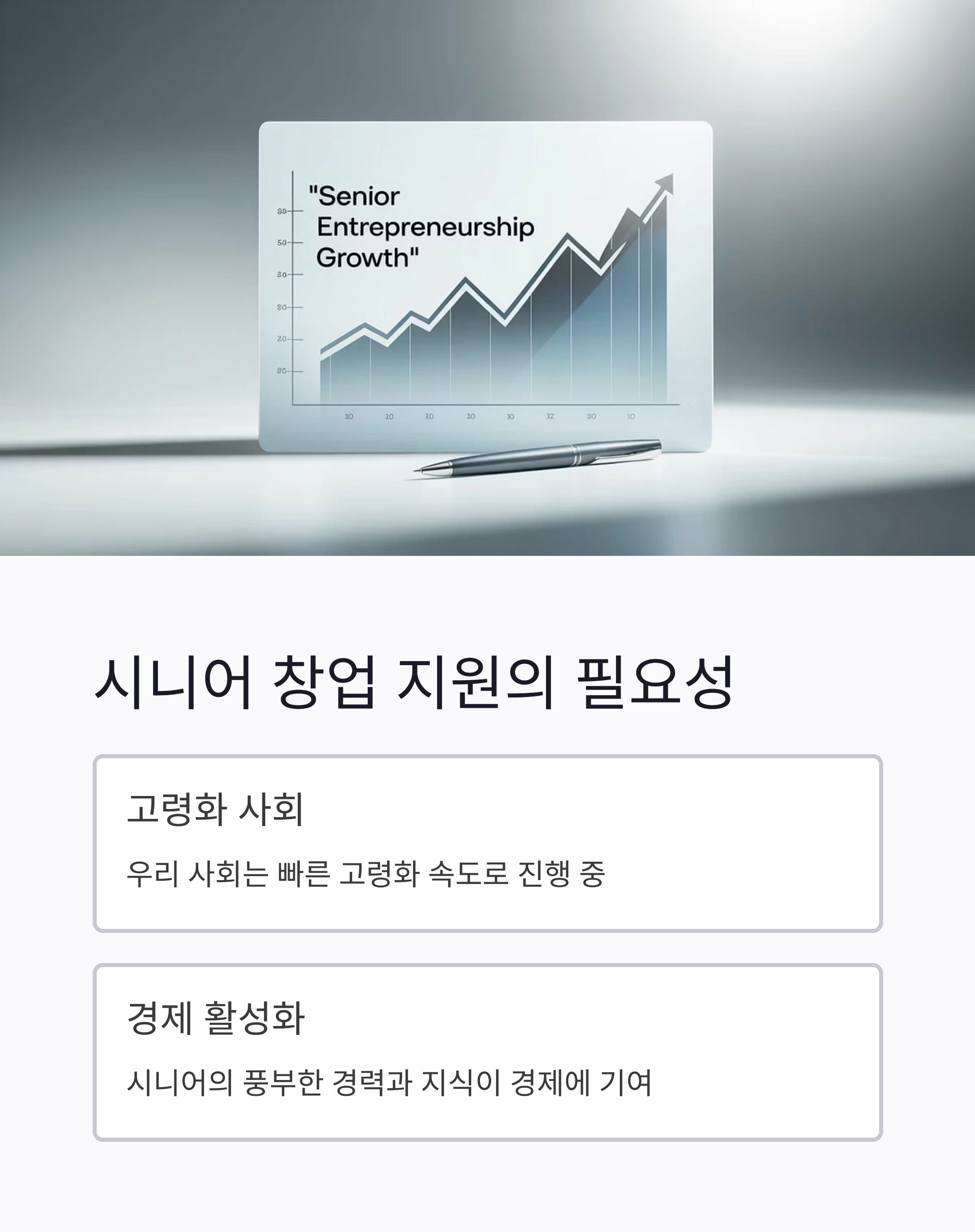 시니어 창업 정부 지원, 놓치면 아쉬운 기회 총정리