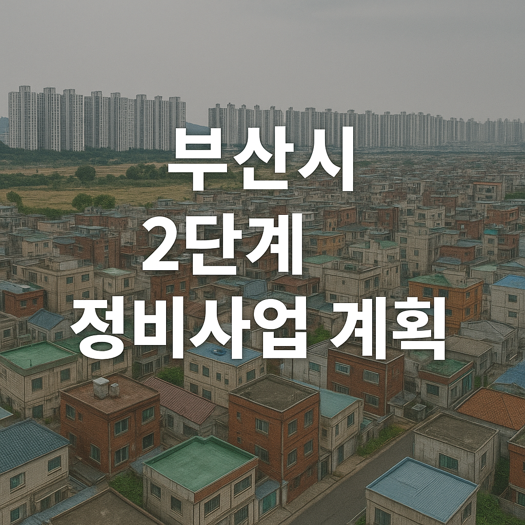부산시2단계정비사업계획
