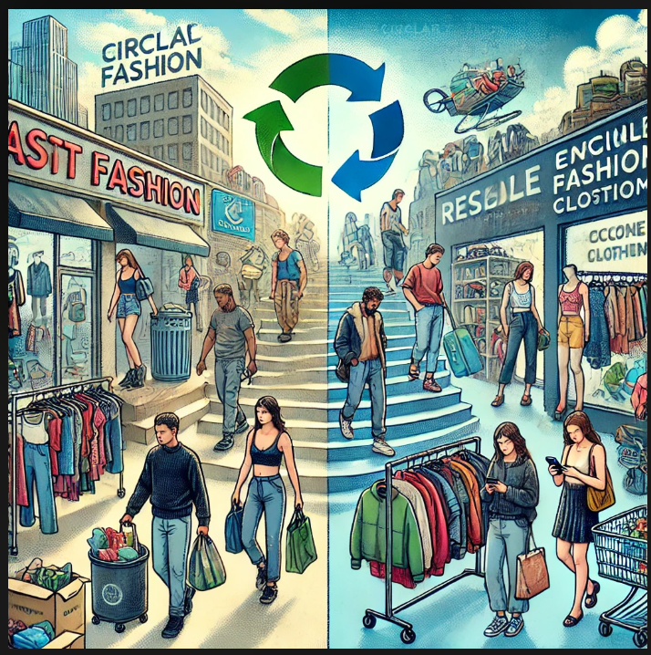 리세일 패션 소비 패턴 변화 관련 사진