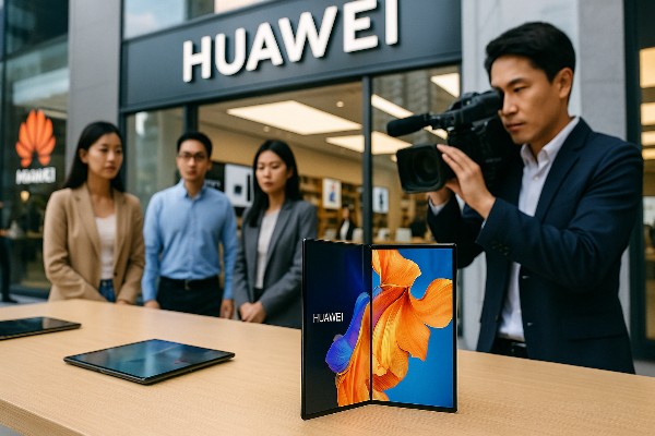 화웨이 2세대 트리폴드폰 출시 임박! 삼성과의 접전 시작