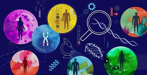 바이오 주식 일러스트