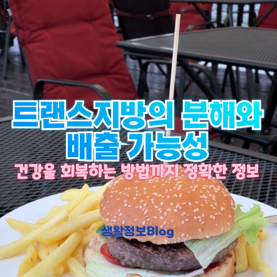 트랜스지방, 한 번 먹으면 평생 쌓일까?