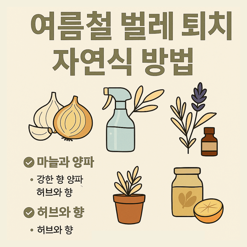 여름철 벌레퇴치방법