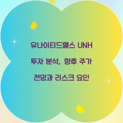 유나이티드헬스 UNH 투자 분석