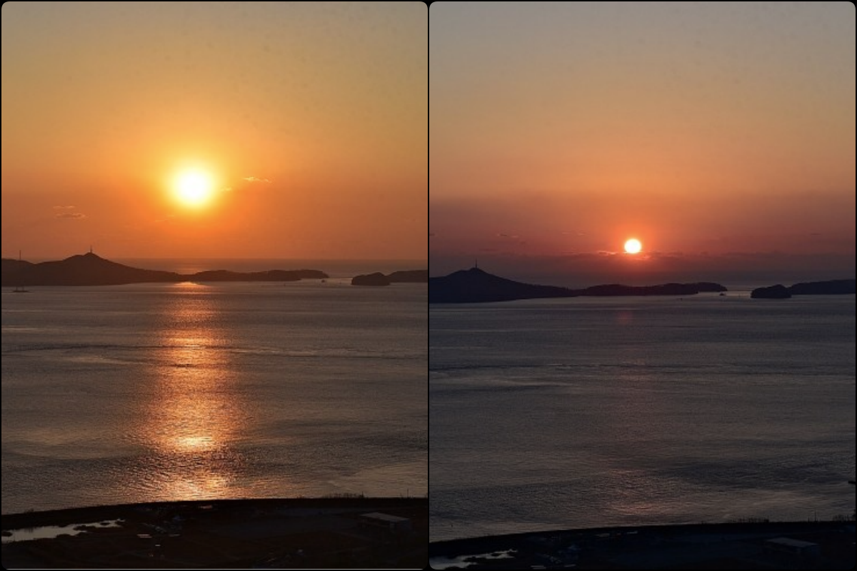 석모도 보문사 낙조