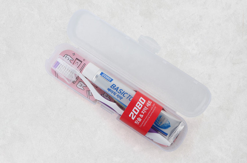 다이소 여행용품 칫솔세트