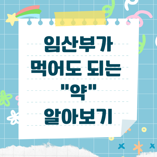 임산부 약
