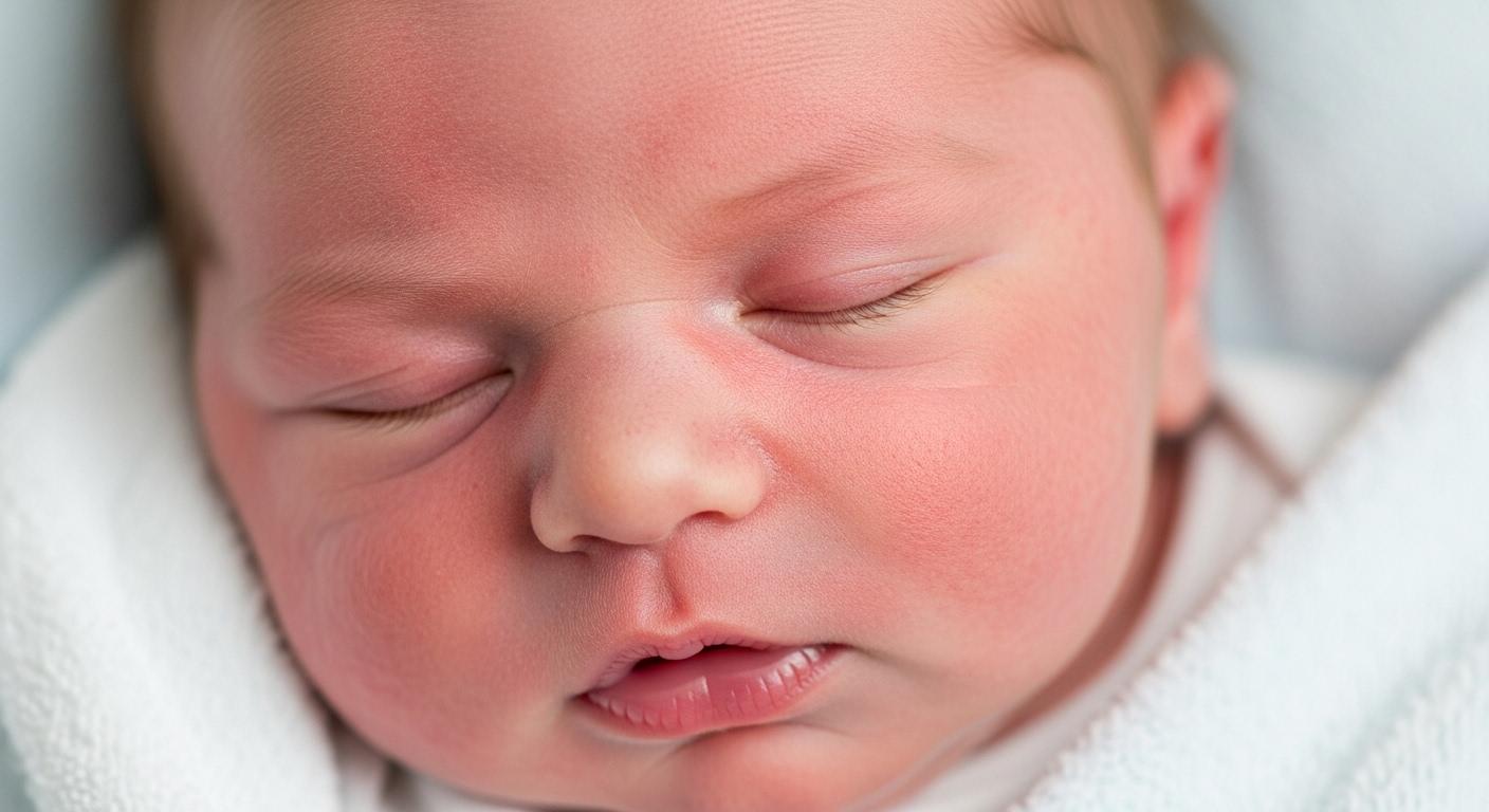 신생아 빨간피부