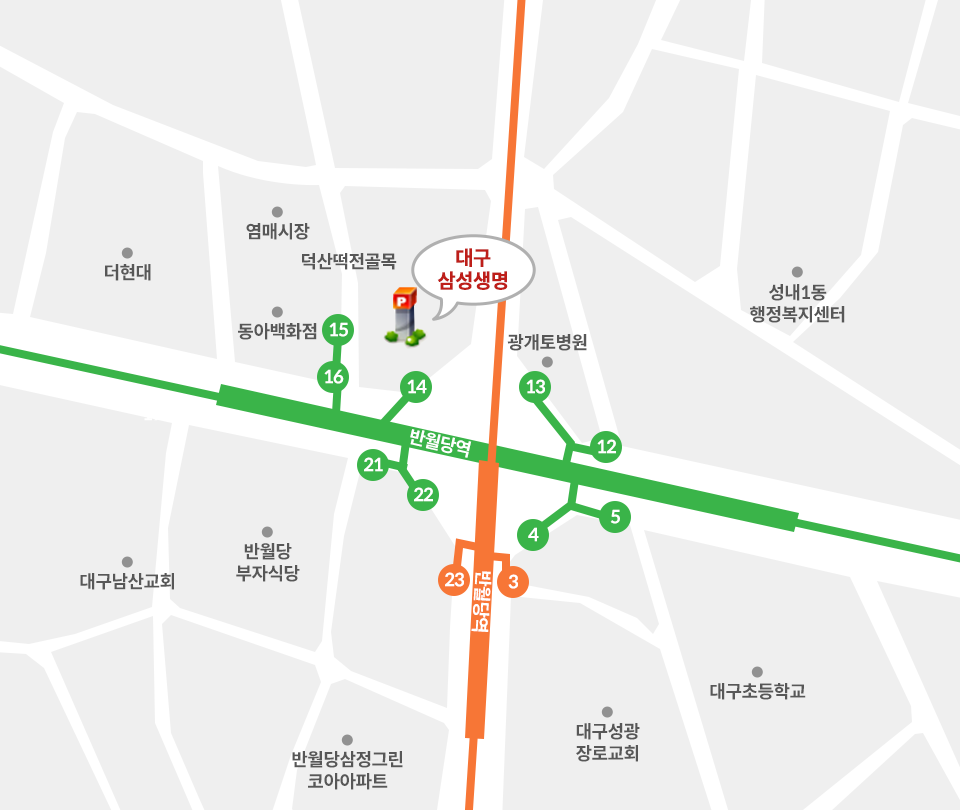 대구 삼성생명 위치